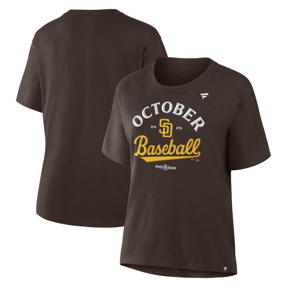 MLB San Diego Padres  Women's 2025 MLB Postseason Locker Room T-Shirt