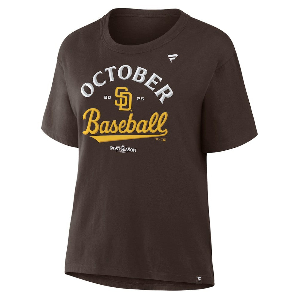 MLB San Diego Padres  Women's 2025 MLB Postseason Locker Room T-Shirt