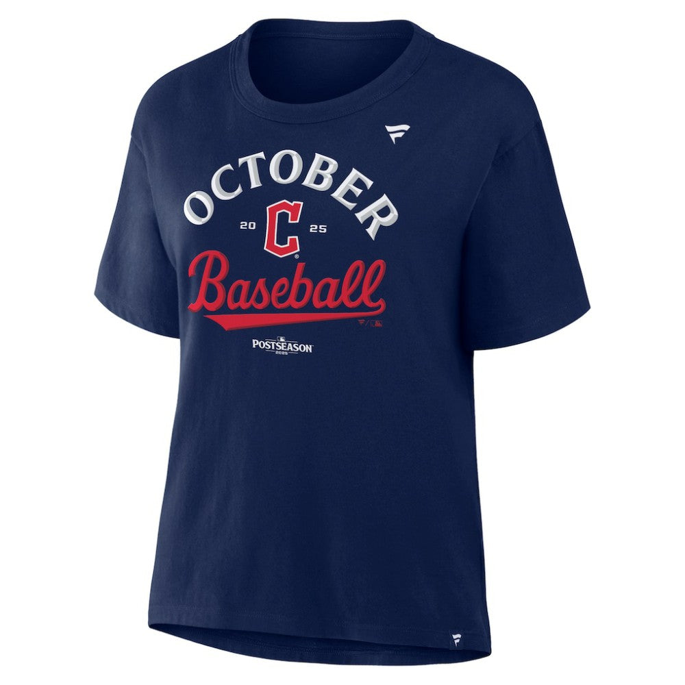 MLB Cleveland Guardians  Women's 2025 MLB Postseason Locker Room T-Shirt