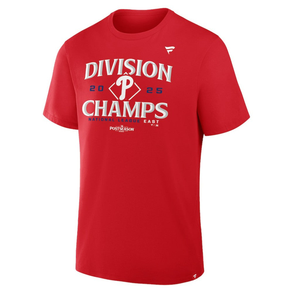 MLB Philadelphia Phillies Fanatics 2025 NL East Division Champions Locker Room T-Shirt