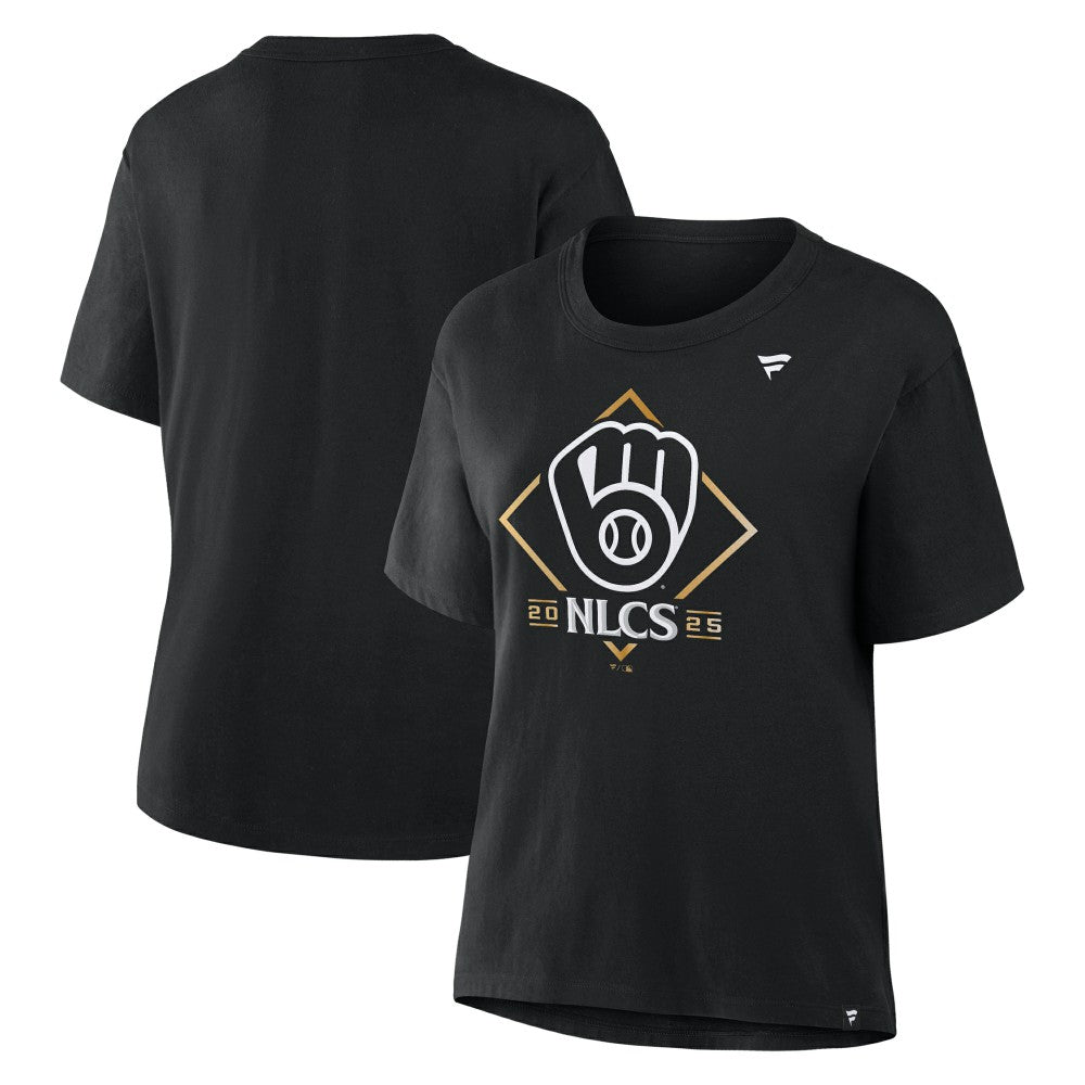 MLB Milwaukee Brewers Fanatics Women's 2025 National League Division Series Champions Locker Room T-Shirt