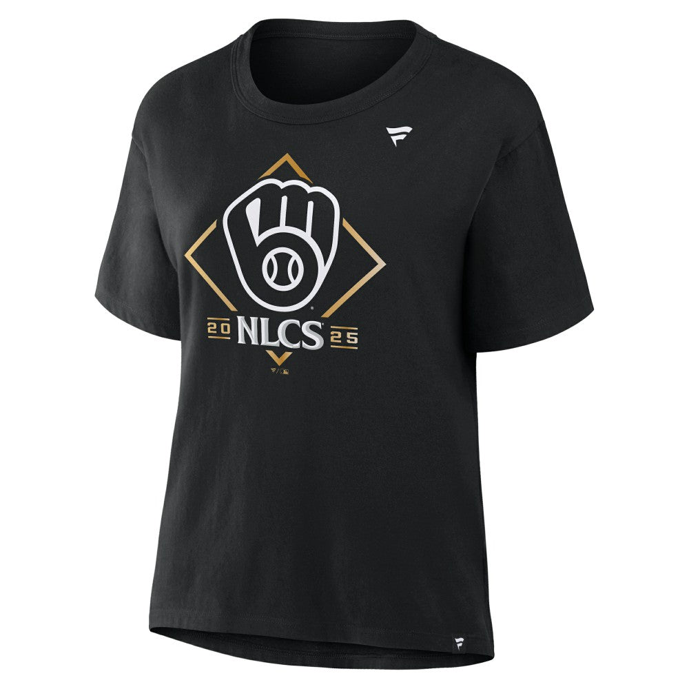 MLB Milwaukee Brewers Fanatics Women's 2025 National League Division Series Champions Locker Room T-Shirt