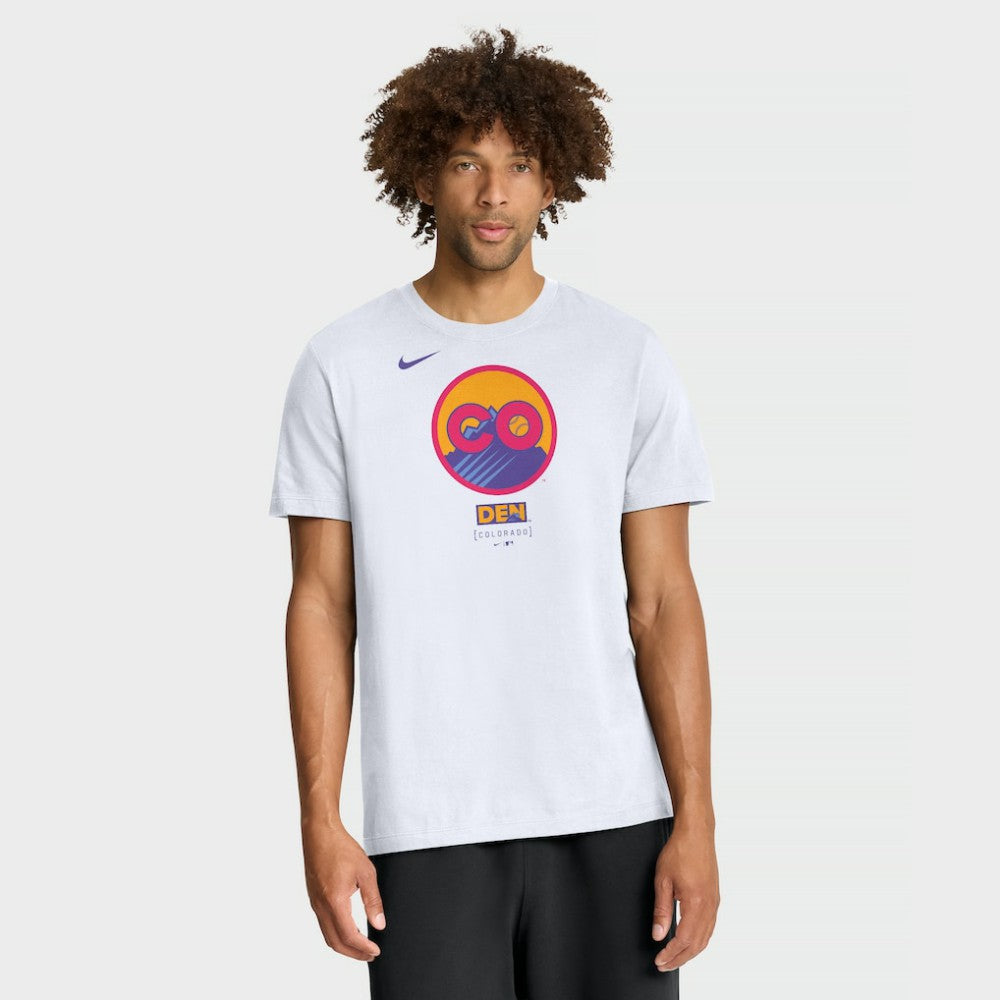 MLB Colorado Rockies Nike City Connect Large Logo T-Shirt