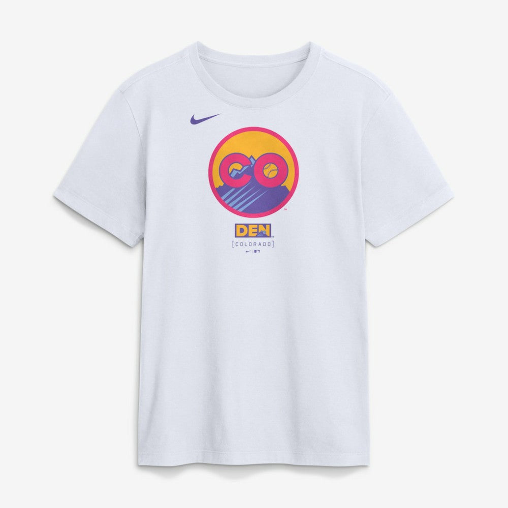 MLB Colorado Rockies Nike City Connect Large Logo T-Shirt