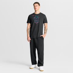 MLB Miami Marlins Nike City Connect Large Logo T-Shirt