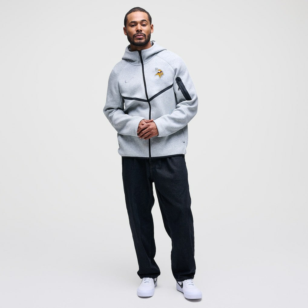 Tech Fleece Raglan Full-Zip Windrunner Hoodie - Minnesota Vikings