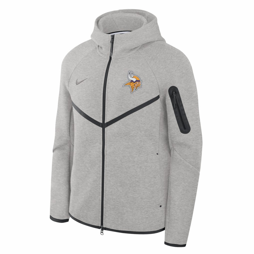Tech Fleece Raglan Full-Zip Windrunner Hoodie - Minnesota Vikings