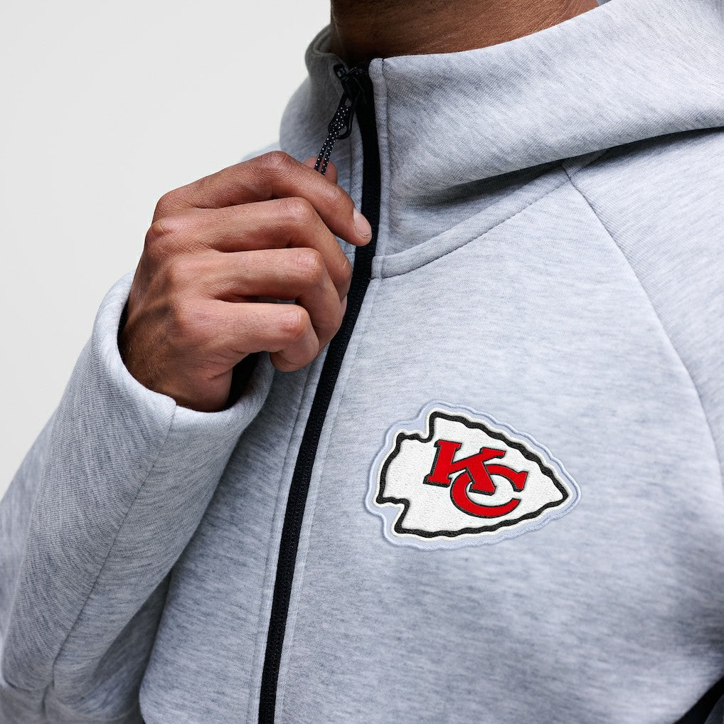 Tech Fleece Raglan Full-Zip Windrunner Hoodie - Kansas City Chiefs