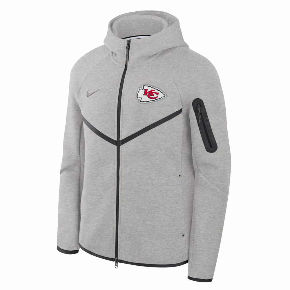 Tech Fleece Raglan Full-Zip Windrunner Hoodie - Kansas City Chiefs