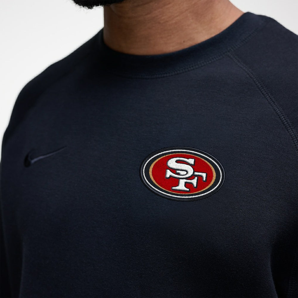 Tech Fleece Raglan Sweatshirt - San Francisco 49ers