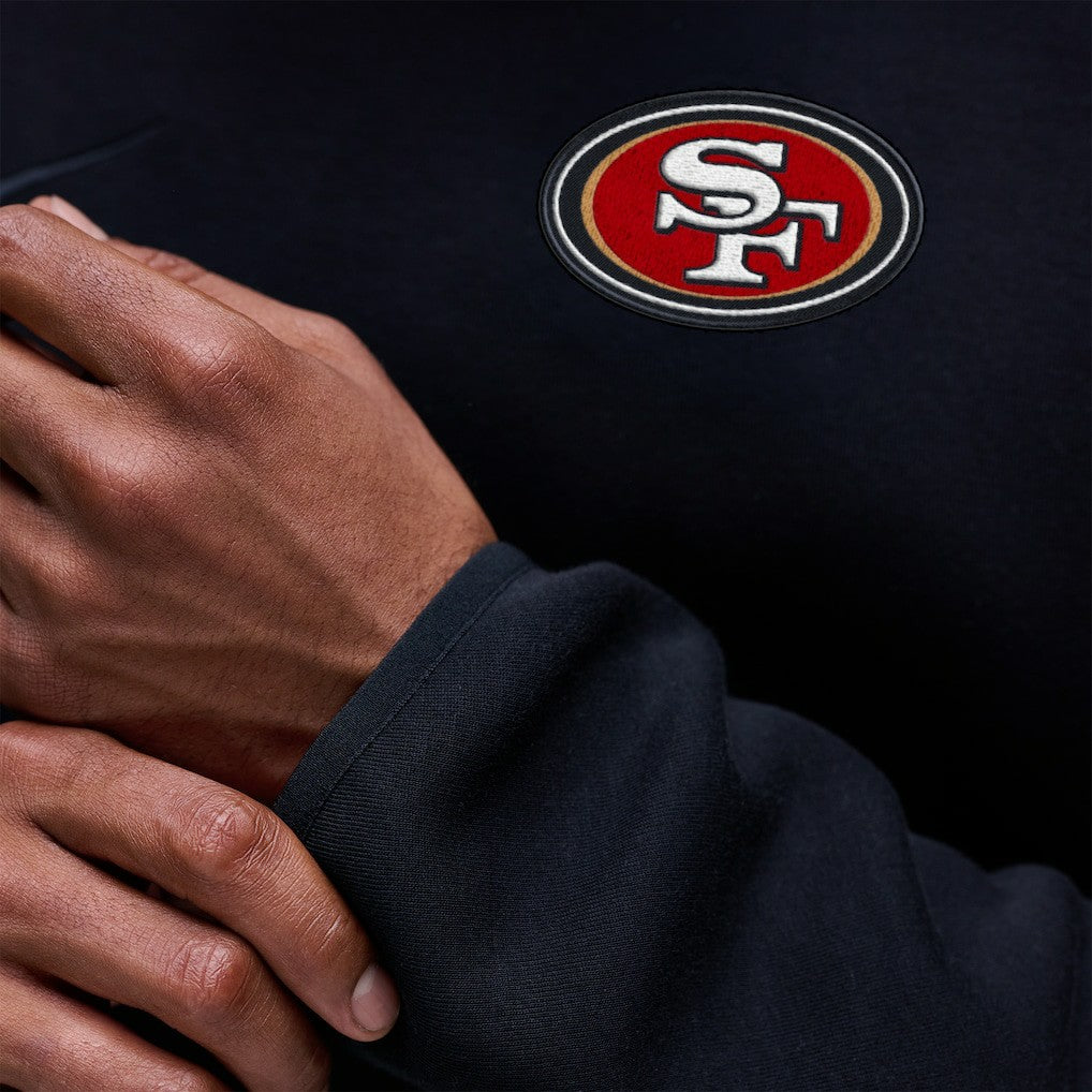 Tech Fleece Raglan Sweatshirt - San Francisco 49ers