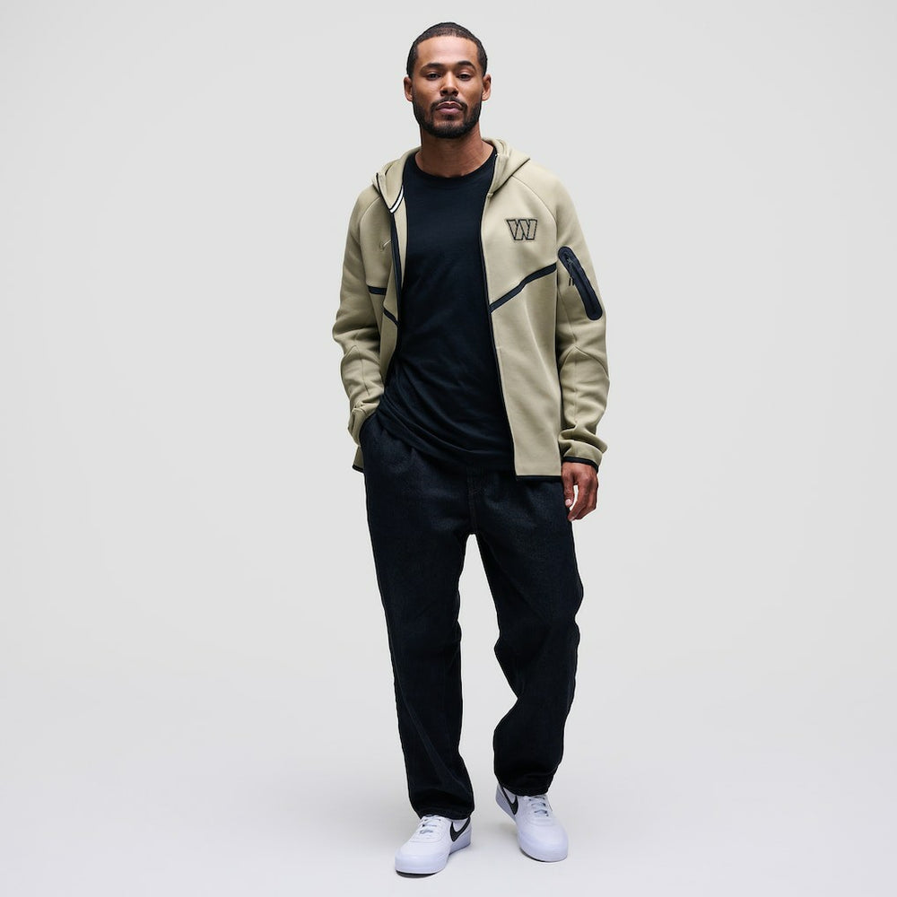 Tech Fleece Raglan Full-Zip Windrunner Hoodie - Washington Commanders