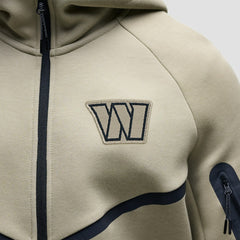 Tech Fleece Raglan Full-Zip Windrunner Hoodie - Washington Commanders