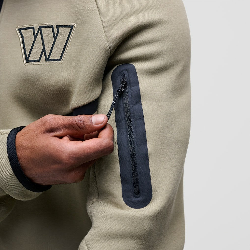 Tech Fleece Raglan Full-Zip Windrunner Hoodie - Washington Commanders