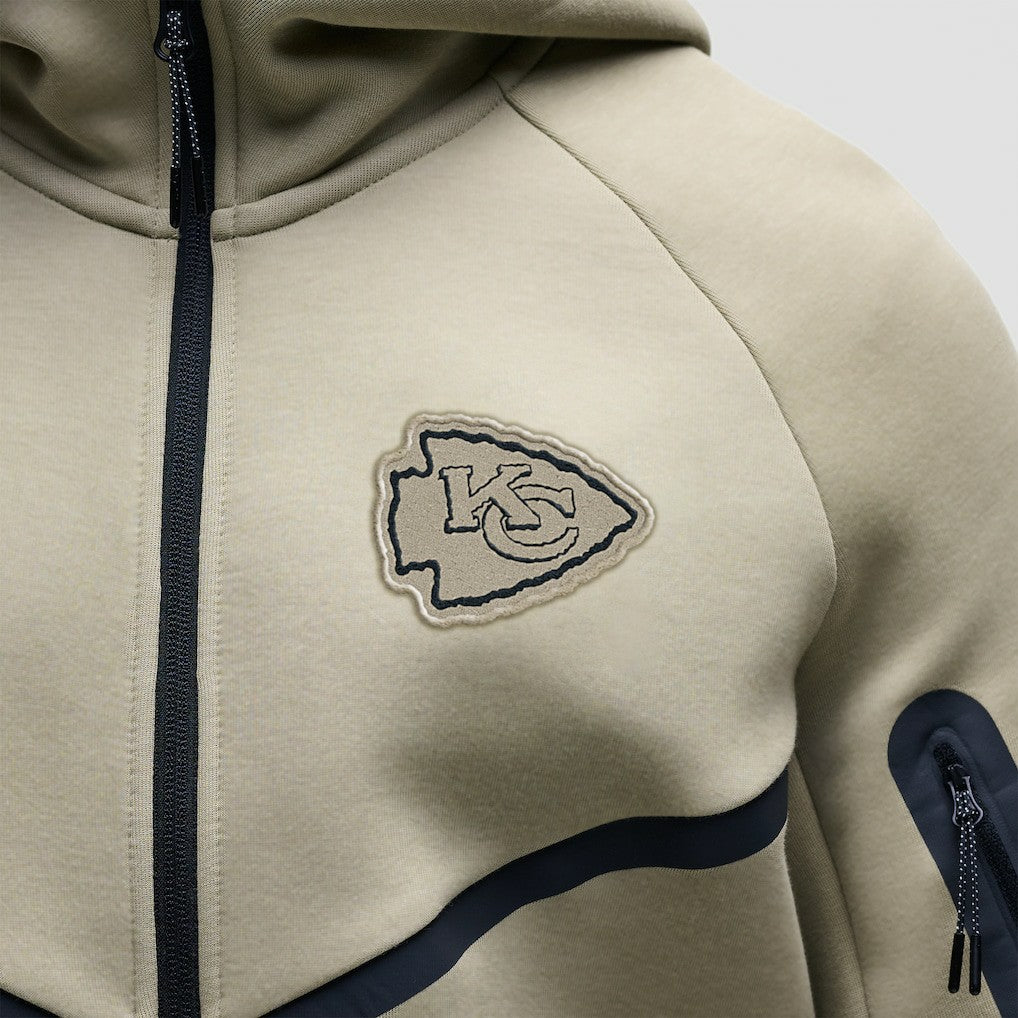 Tech Fleece Raglan Full-Zip Windrunner Hoodie - Kansas City Chiefs