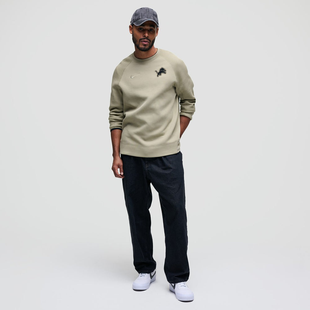 Tech Fleece Raglan Sweatshirt - Detroit Lions