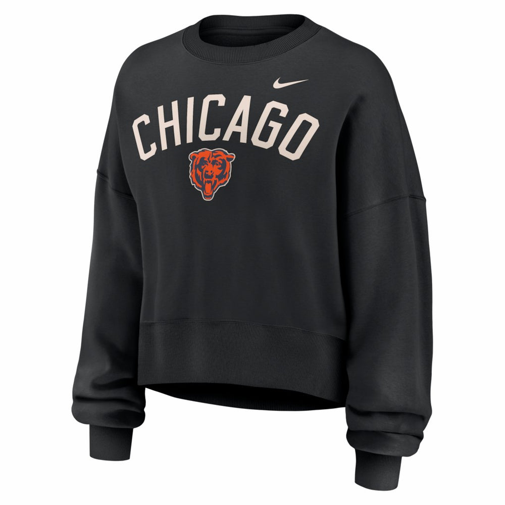 Women's Oversized High Hip Legacy Arch Phoenix Fleece Sweatshirt - Chicago Bears