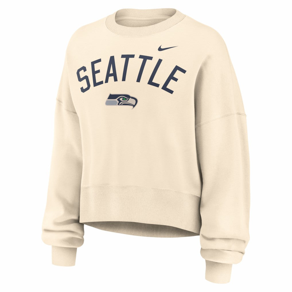Women's Oversized High Hip Legacy Arch Phoenix Fleece Sweatshirt - Seattle Seahawks