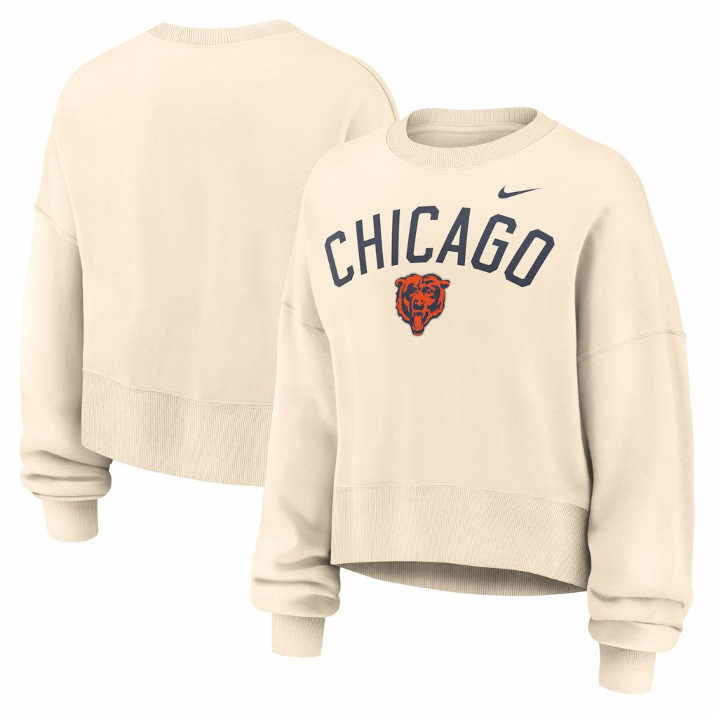 Women's Oversized High Hip Legacy Arch Phoenix Fleece Sweatshirt - Chicago Bears