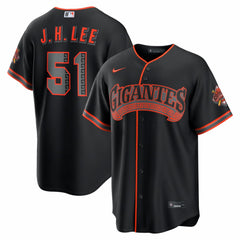 MLB Jung Hoo Lee San Francisco Giants Nike Alternate Stadium Jersey