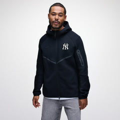 MLB New York Yankees Nike Tech Fleece Raglan Full-Zip Windrunner Hoodie