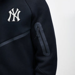 MLB New York Yankees Nike Tech Fleece Raglan Full-Zip Windrunner Hoodie