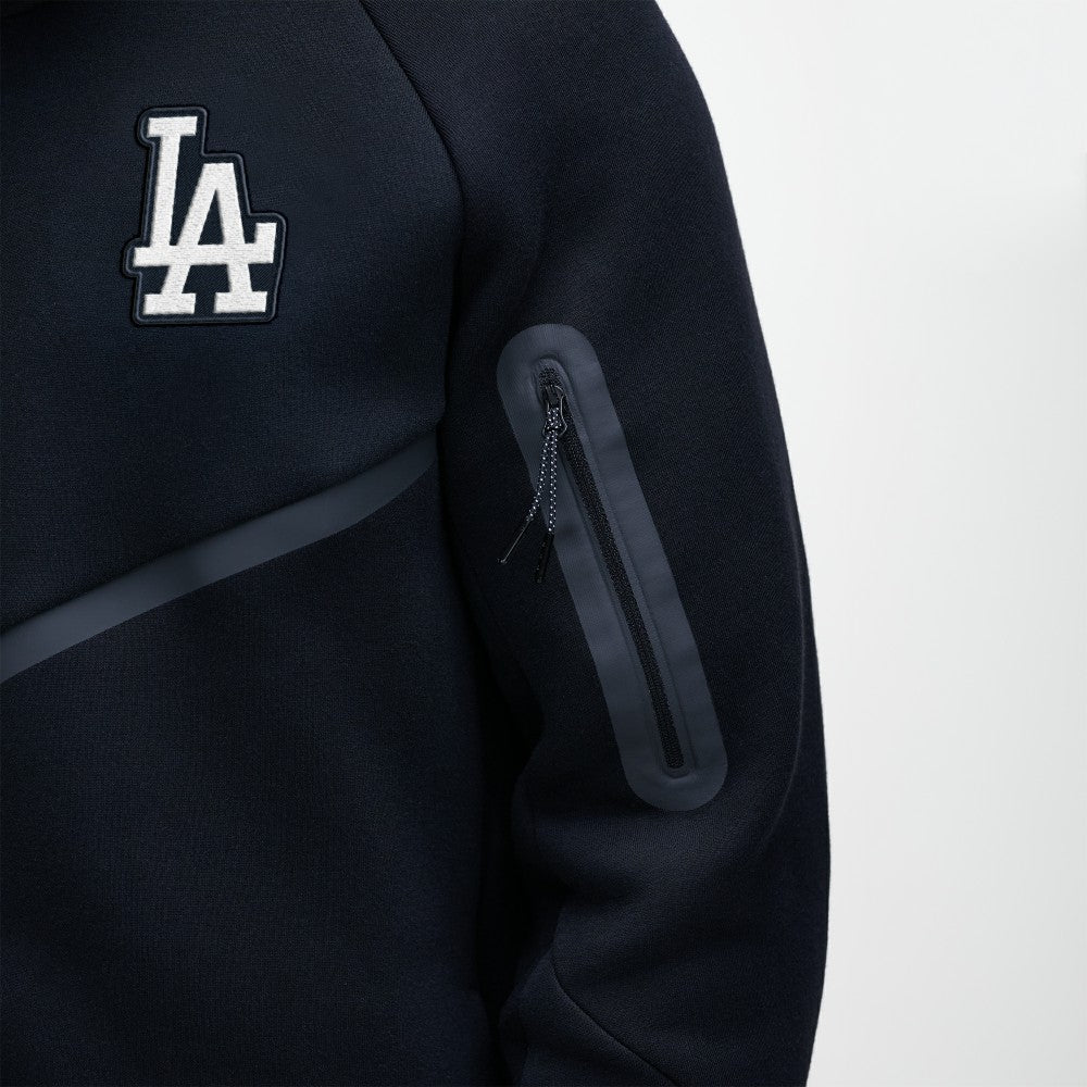 MLB Los Angeles Dodgers Nike Tech Fleece Raglan Full-Zip Windrunner Hoodie