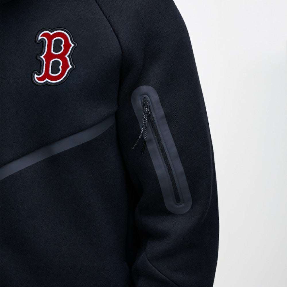 MLB Boston Red Sox Nike Tech Fleece Raglan Full-Zip Windrunner Hoodie