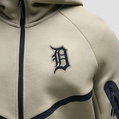 MLB Detroit Tigers Nike Tech Fleece Raglan Full-Zip Windrunner Hoodie