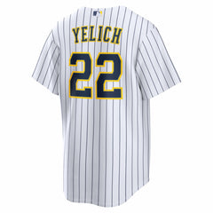 MLB Christian Yelich Milwaukee Brewers Nike Alternate Replica Jersey