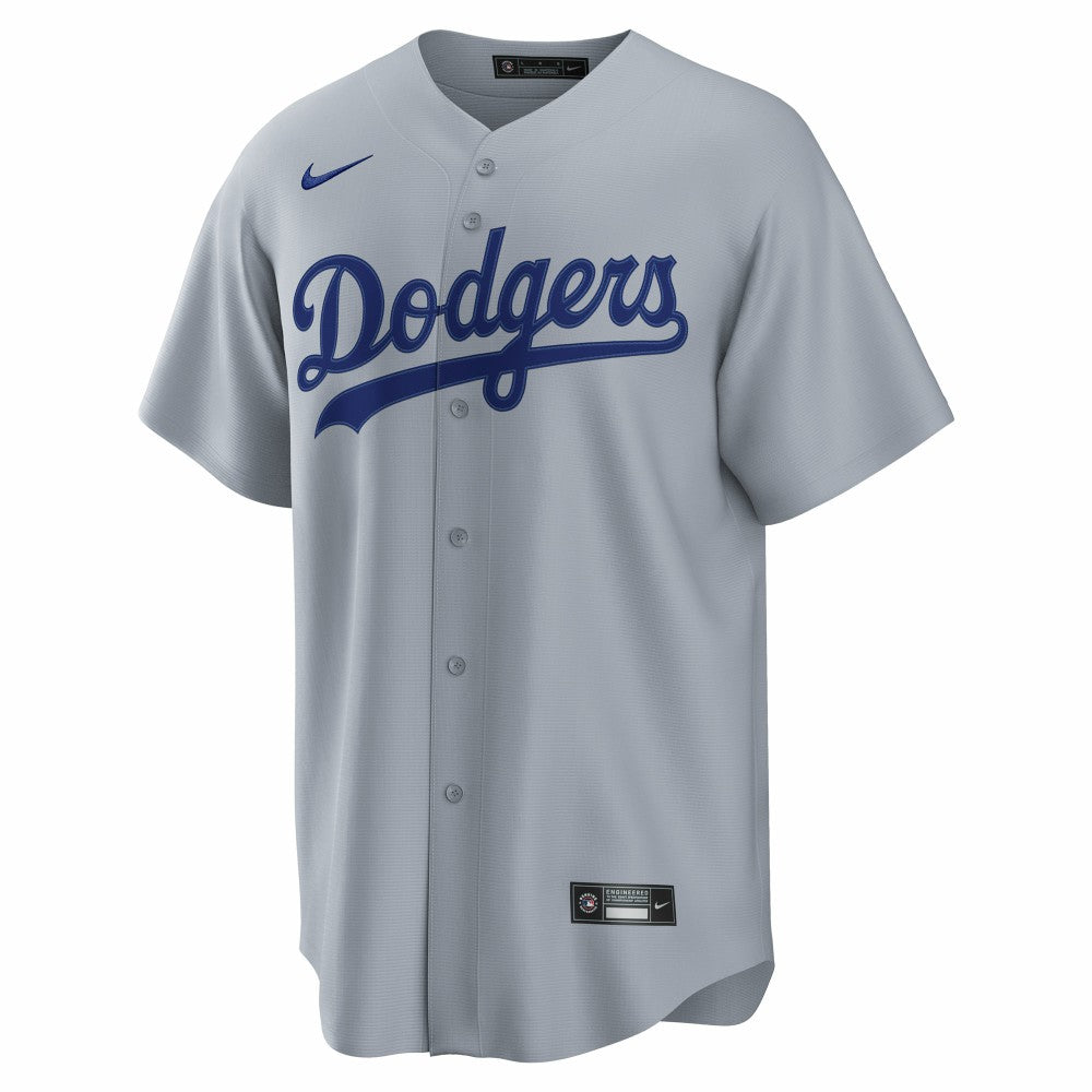 MLB Yoshinobu Yamamoto Los Angeles Dodgers Nike Road Replica Jersey