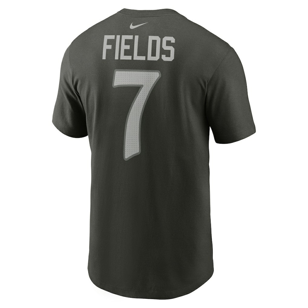 Justin Fields  2025 Rivalries Collection Player Name & Number T-Shirt - New York Jets