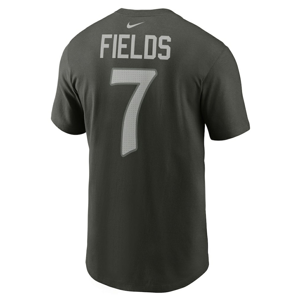 Justin Fields  2025 Rivalries Collection Player Name & Number T-Shirt - New York Jets