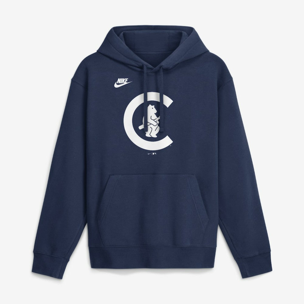 MLB Chicago Cubs Nike Cooperstown Collection Logo Club Hoodie