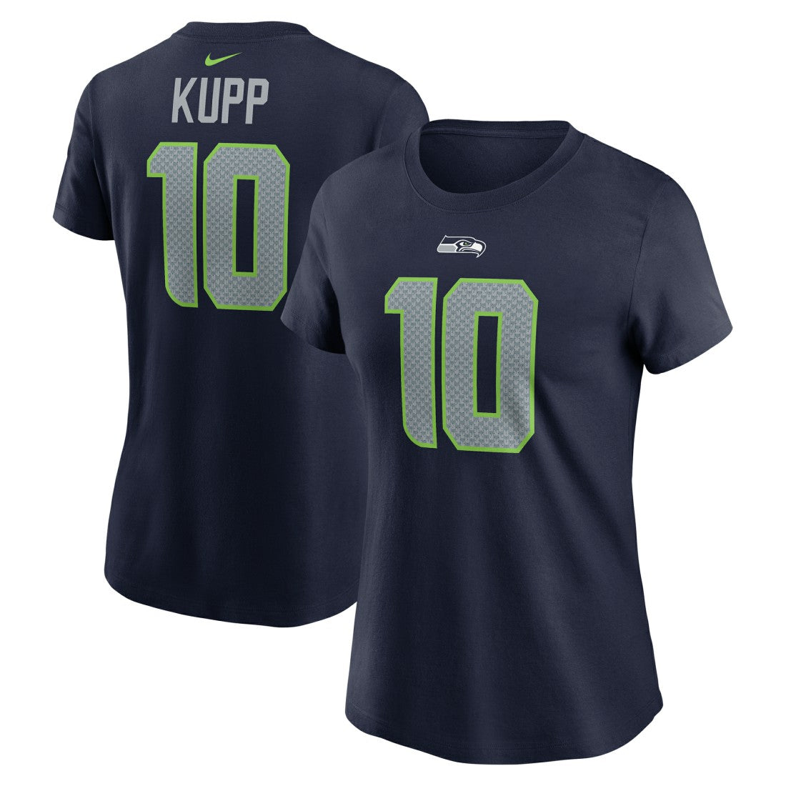 Cooper Kupp  Women's Player Name & Number T-Shirt - Seattle Seahawks