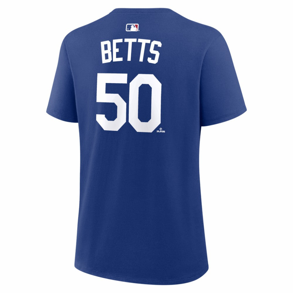 MLB Mookie Betts Los Angeles Dodgers Nike Women's Alternate Name & Number T-Shirt