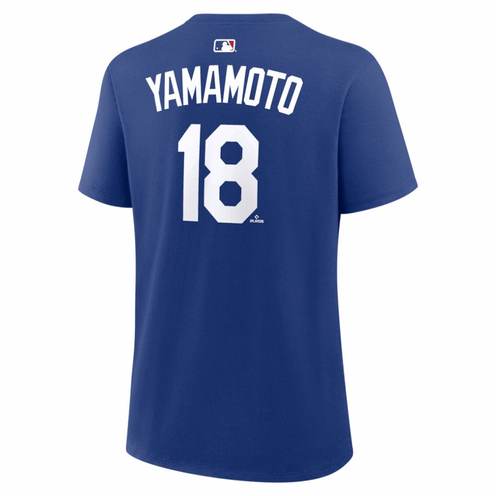 MLB Yoshinobu Yamamoto Los Angeles Dodgers Nike Women's Alternate Name & Number T-Shirt