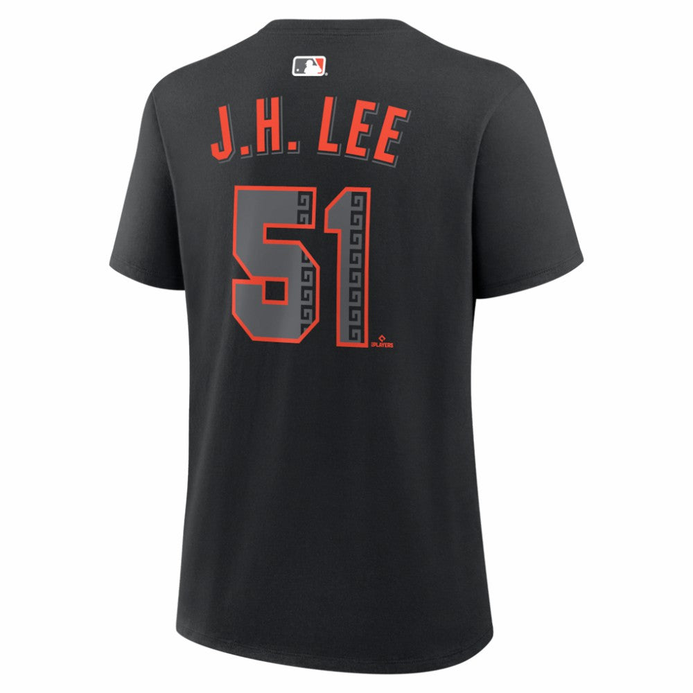 MLB Jung Hoo Lee San Francisco Giants Nike Women's Alternate Name & Number T-Shirt