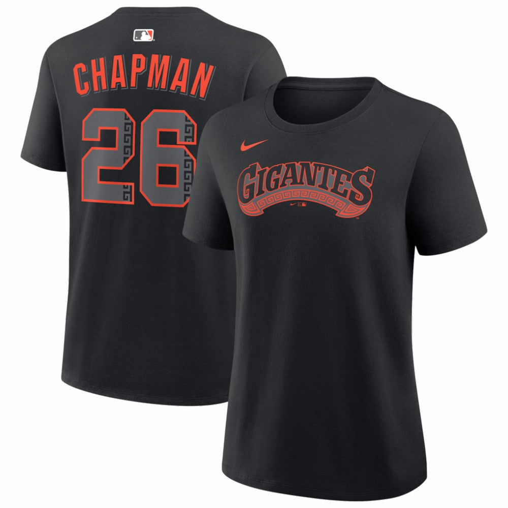 MLB Matt Chapman San Francisco Giants Nike Women's Alternate Name & Number T-Shirt