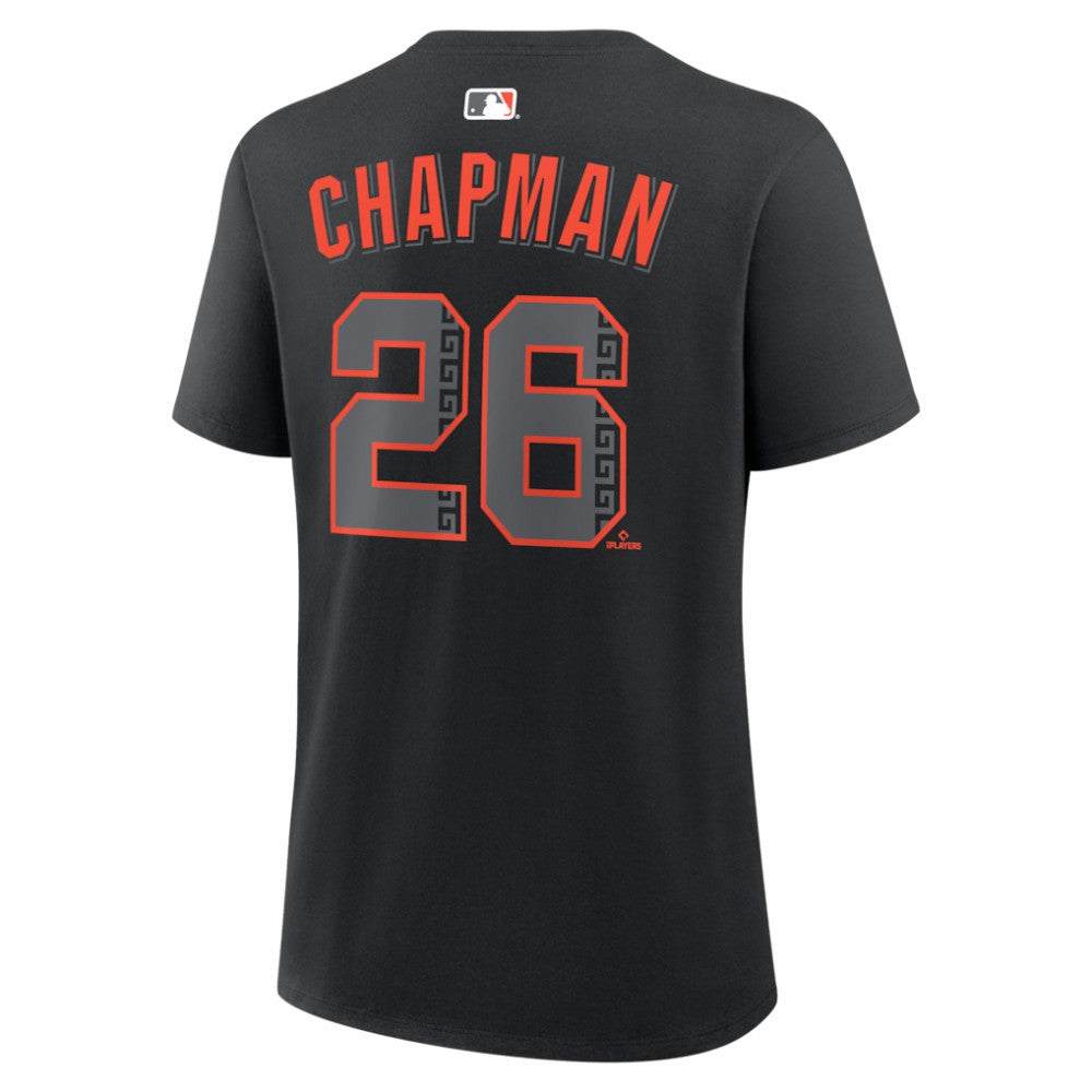 MLB Matt Chapman San Francisco Giants Nike Women's Alternate Name & Number T-Shirt