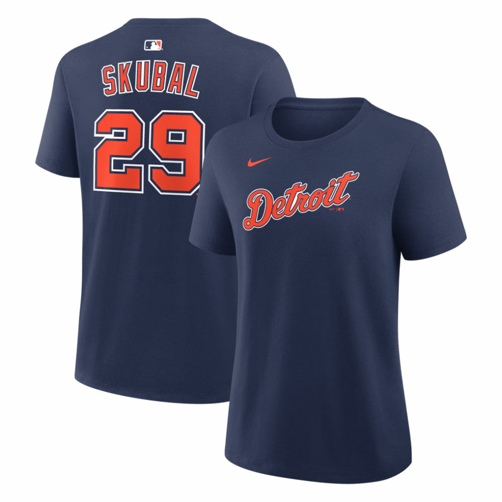MLB Tarik Skubal Detroit Tigers Nike Women's Alternate Name & Number T-Shirt