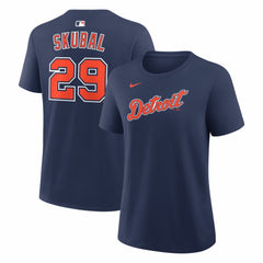 MLB Tarik Skubal Detroit Tigers Nike Women's Alternate Name & Number T-Shirt