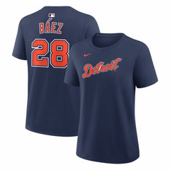 MLB Javier Báez Detroit Tigers Nike Women's Alternate Name & Number T-Shirt