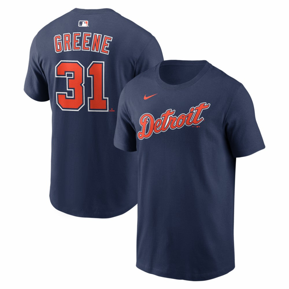 MLB Riley Greene Detroit Tigers Nike Name & Number T-Shirt