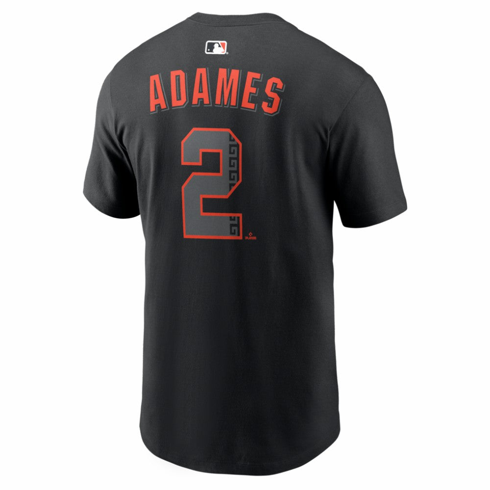 MLB Willy Adames San Francisco Giants Nike Alternate Name & Number T-Shirt