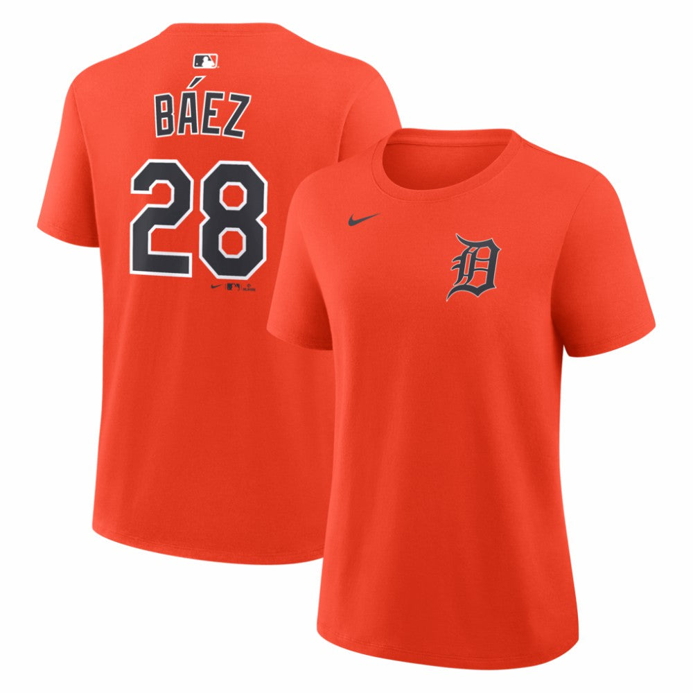 MLB Javier Báez Detroit Tigers Nike Women's Name & Number T-Shirt