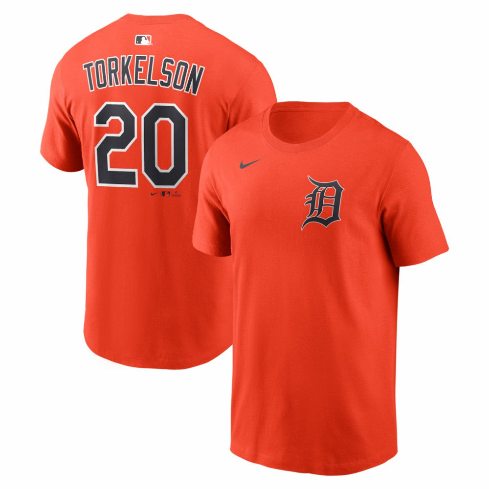 MLB Spencer Torkelson Detroit Tigers Nike Name & Number T-Shirt