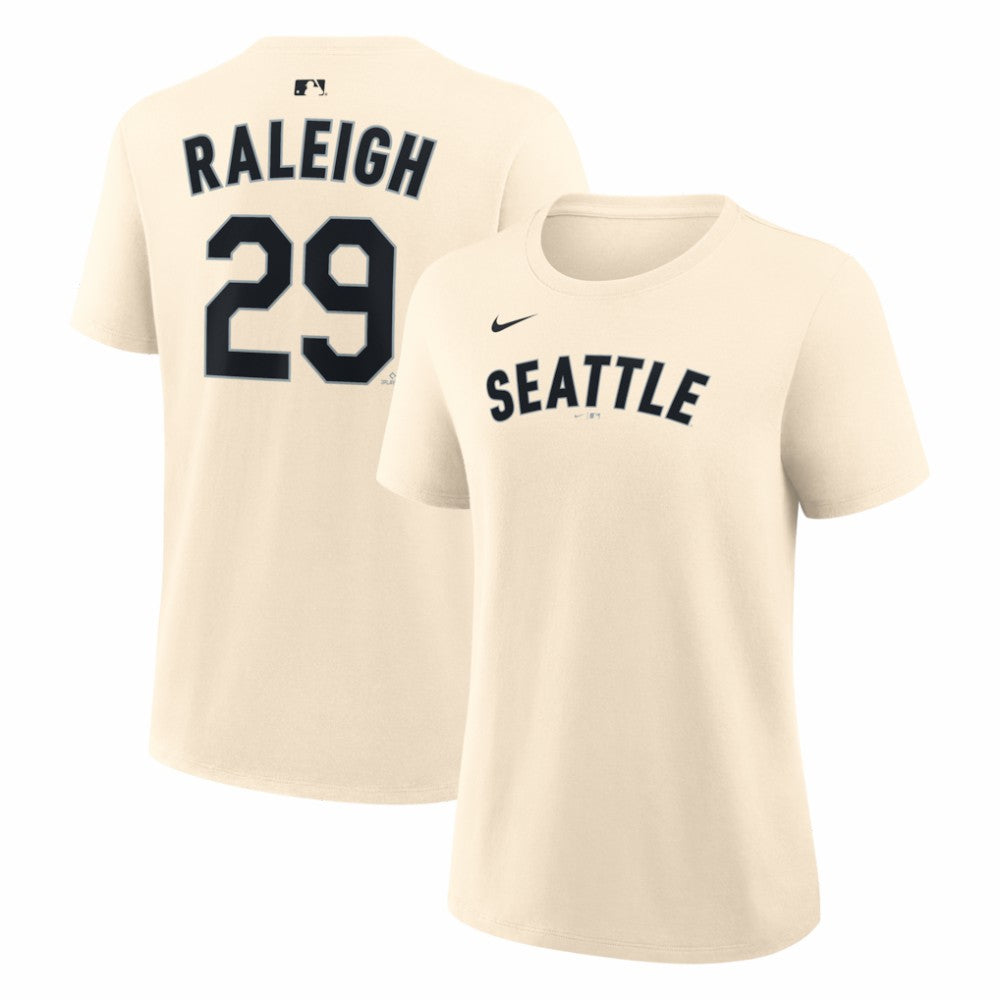 MLB Cal Raleigh Seattle Mariners Nike Women's Name & Number T-Shirt