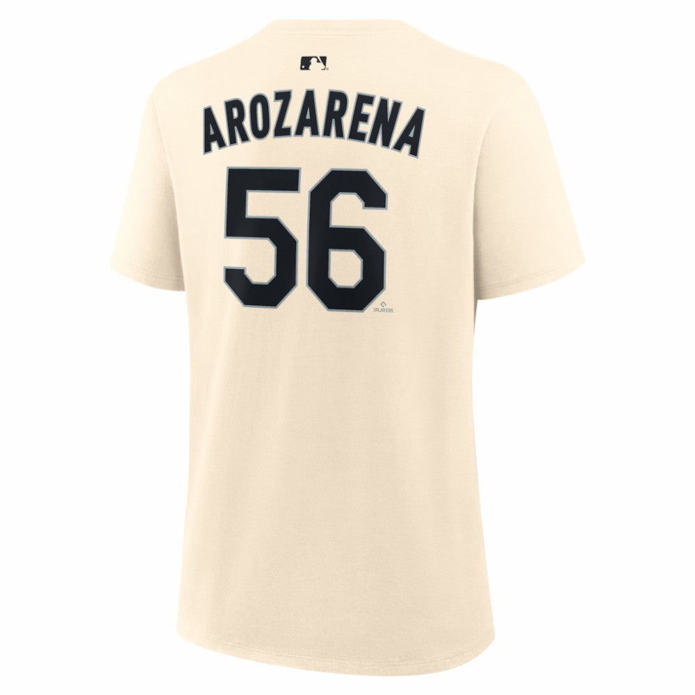 MLB Randy Arozarena Seattle Mariners Nike Women's Name & Number T-Shirt