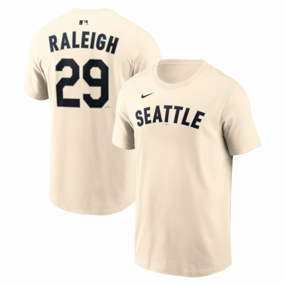 MLB Cal Raleigh Seattle Mariners Nike Name & Number T-Shirt
